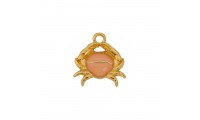 Pendentif crabe en émail...