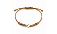 Bracelet macramé marron...