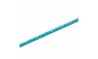 Perles cube 2,5 mm. Turquoise