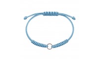 Bracelet macramé bleu ciel...