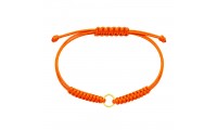 Bracelet macramé orange...