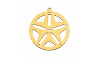 Pendentif étoile de 2,6 cm...