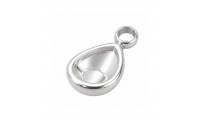 Pendentif serti goutte 6 x...