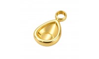 Pendentif serti goutte 6 x...