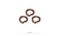 Anneau ouvert 5x1mm. Cuivre
