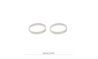 Anneau d’agrafe 9x5x2,3mm....