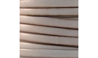 Cuir italien plat 5mm. Naturel