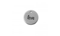 Pendentif disco Amour/love
