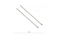Pin stop ball 50x0,7mm. Argent