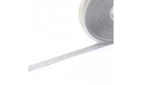 Ruban lame 10 mm. Argent
