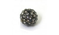Boule 10 mm. avec strass....