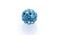 Boule de 8 mm avec strass....