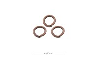 Anneau ouvert 4x0,7mm. Cuivre