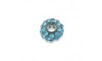 Boule 10mm avec strass....