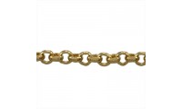 Rouleau de chaîne 1mm. Doré