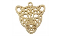 Pendentif tigre de 30x25mm....
