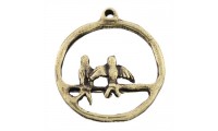Pendentif oiseaux 23mm....