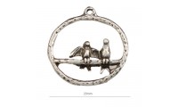 Pendentif oiseaux 23mm