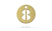 Pendentif rond de 8mm Nº8