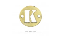 Intercalaire rond 8mm lettre K