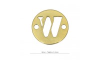 Intercalaire rond 8mm lettre W