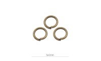 Anneau ouvert 5x1mm. Doré...