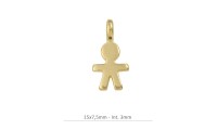 Pendentif 15x7,5mm enfant