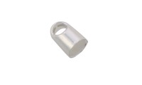 Embout de 4mm. Argenté