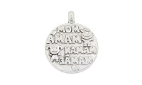 Pendentif maman 23mm-int.2,5mm