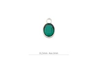Pendentif émeraude swa...