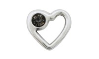 Pendentif coeur + cristal....