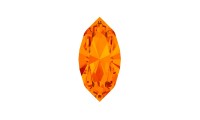 Navette 15x7mm. Mandarine