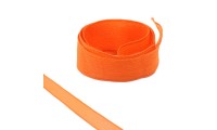 Ruban de soie 2.5x85cm. Orange