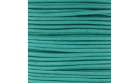 Cuir 1mm. Vert turquoise