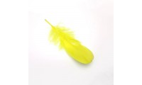 Stylo 8x3cm. Jaune