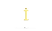 Mini pendentif ̈I ̈ 9x7mm....