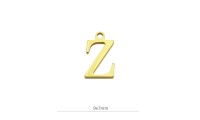 Mini pendentif ̈Z ̈ 9x7mm....