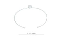 Bracelet argent 925 lunette...
