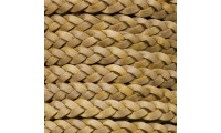 Tresse plate en cuir 5mm....