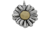 Pendentif daisy de 38x40mm....
