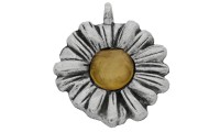 Pendentif daisy de 38x40mm....