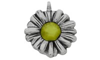 Pendentif daisy de 38x40mm....