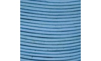 Cuir de 1,5 mm. Bleu pastel.