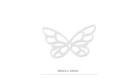 Pendentif papillon de 20 mm...