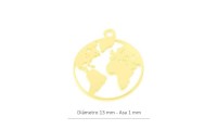 Pendentif globe de 13 mm en...