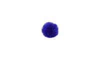 Pompon de 28 mm. Bleu...