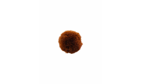 Pompon de 28 mm. Brun moyen