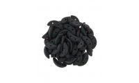 Crescent 10mm Jet Matted