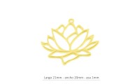 Pendentif en fleur de lotus...